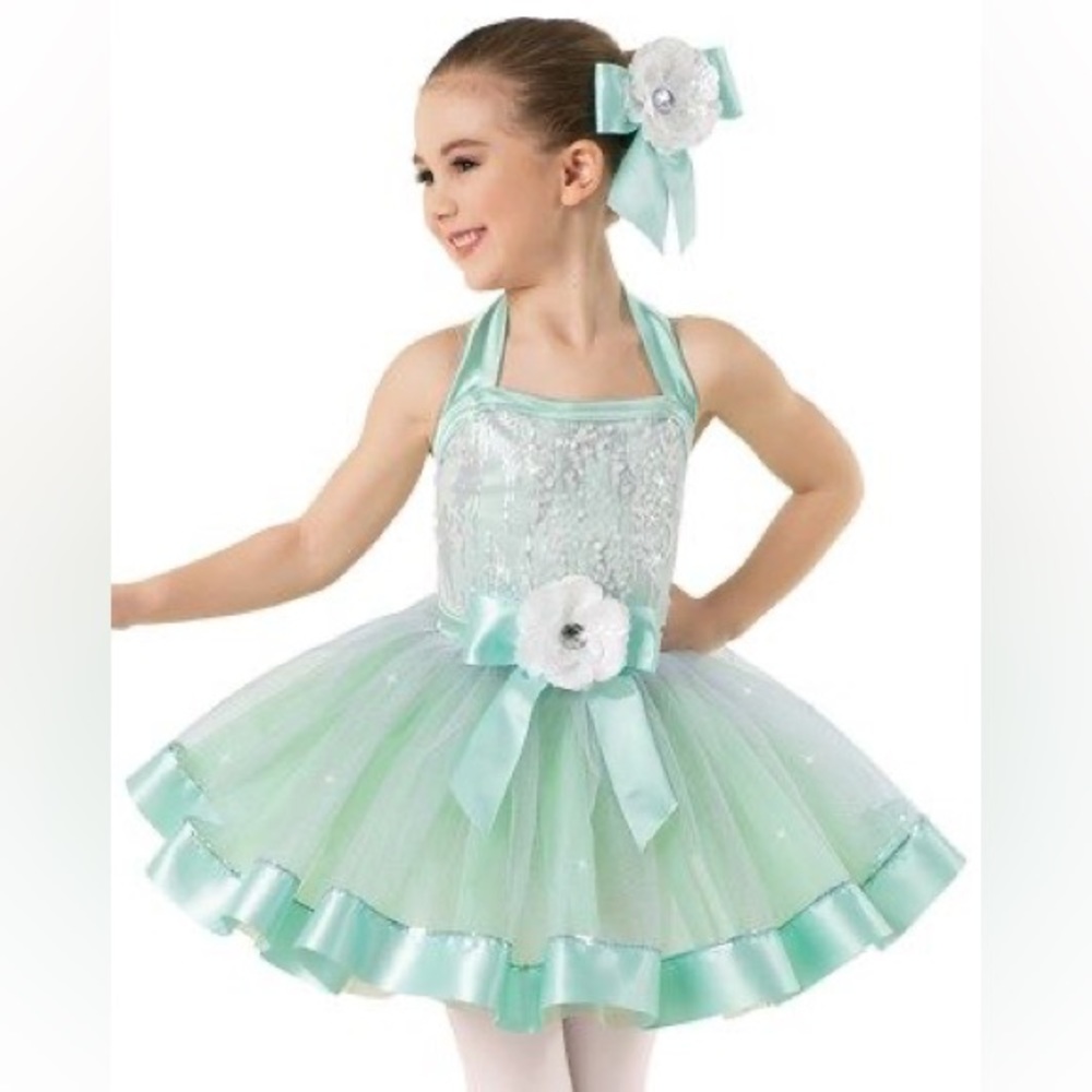 Weissman Green Ballet Dance Costume